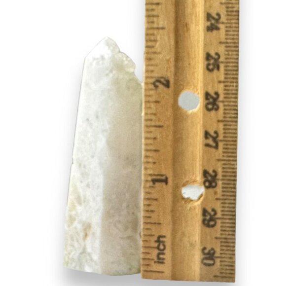 Natural Green Phantom Quartz Crystal Tower Point Balance Cleanse Auras Energy - Picture 7 of 7